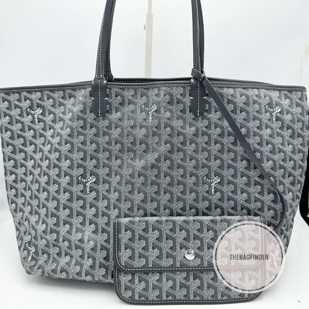 Goyard Messenger Bag Grey, Luxury, Bags & Wallets on Carousell