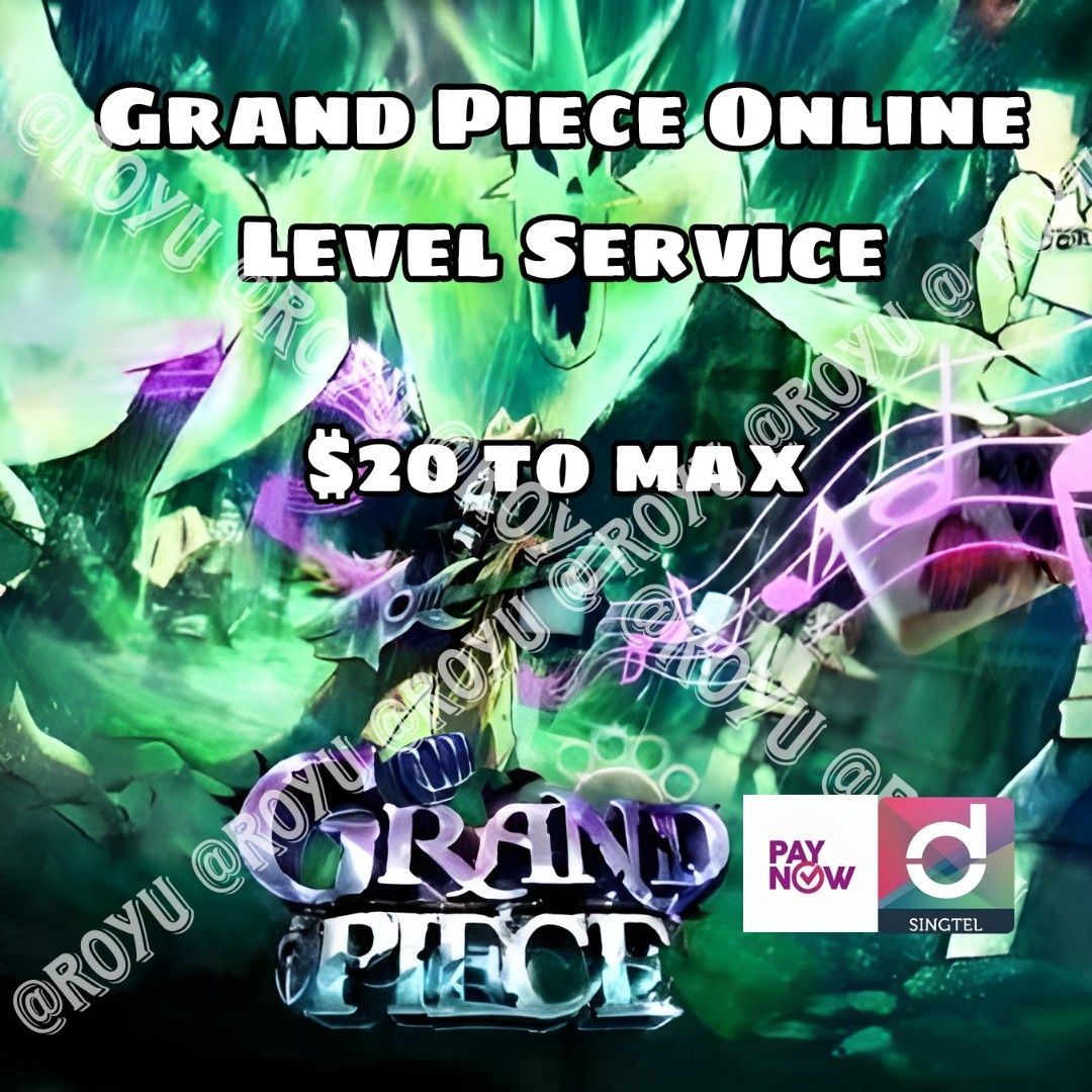 Grand Piece Online Roblox GPO(fruits), Video Gaming, Gaming Accessories,  Game Gift Cards & Accounts on Carousell
