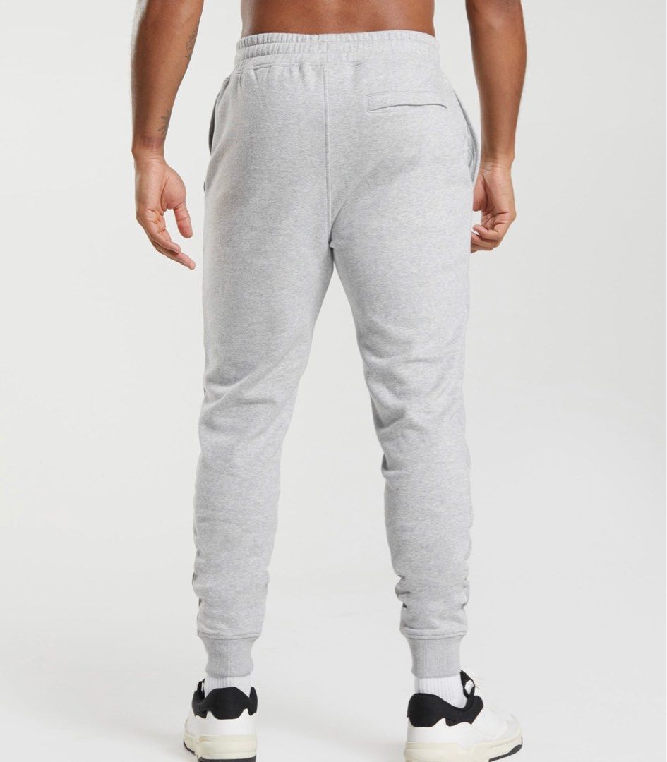 Gymshark Gray Joggers Men s Fashion Bottoms Joggers on Carousell