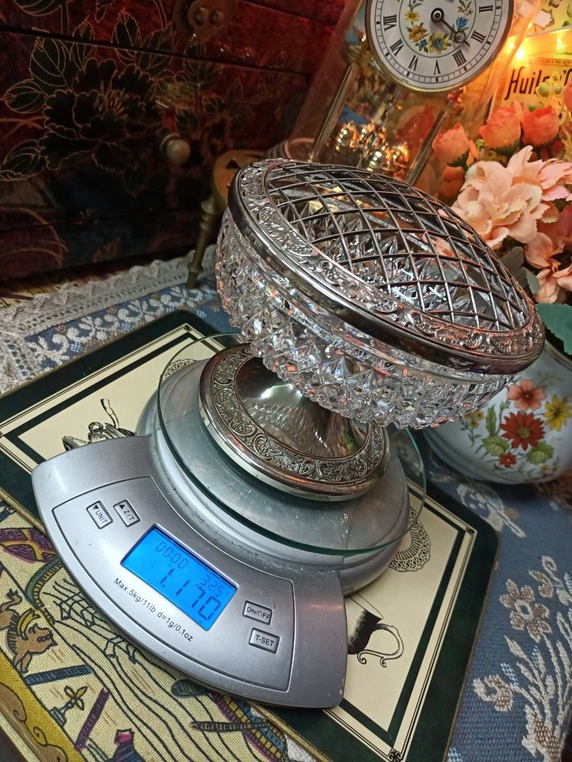 Grenadier silver plated rose bowl large size Furniture Home