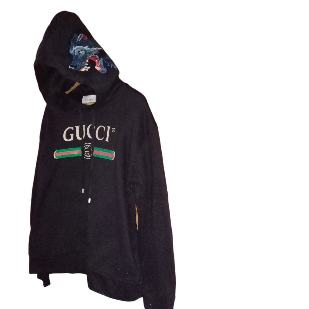 Gucci hoodie with sales wolf on hood