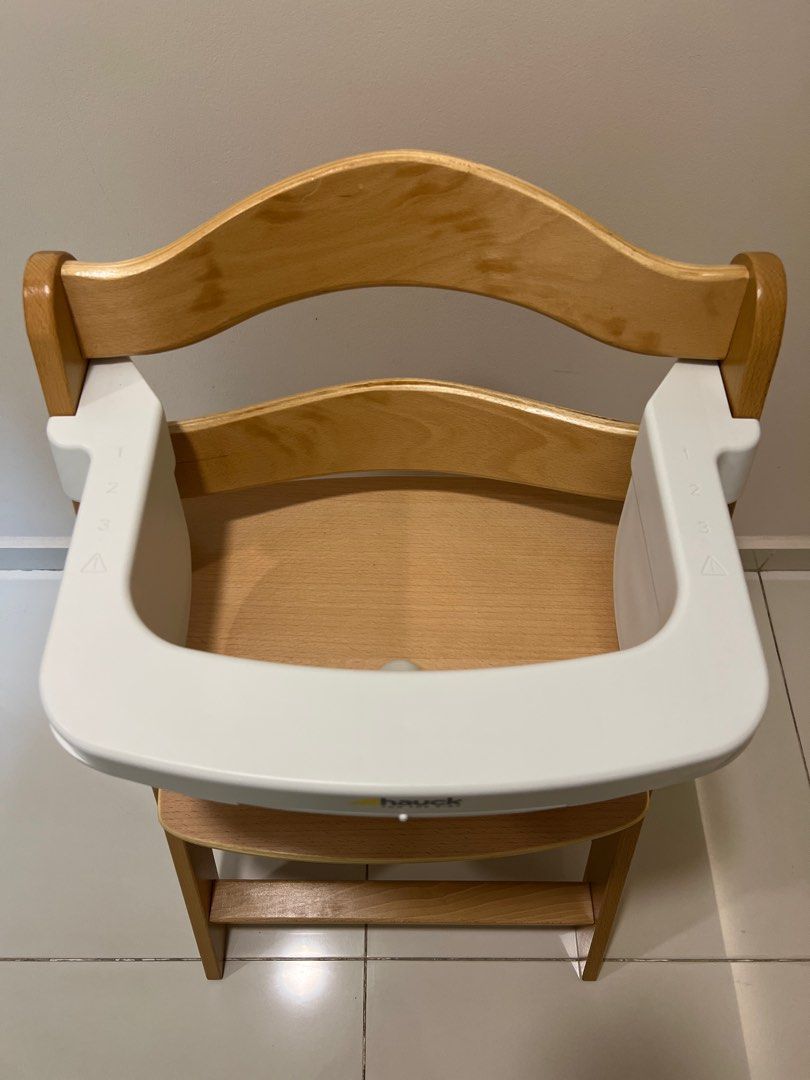 Hauck Alpha+ Wooden High Chair, Babies & Kids, Baby Nursery & Kids