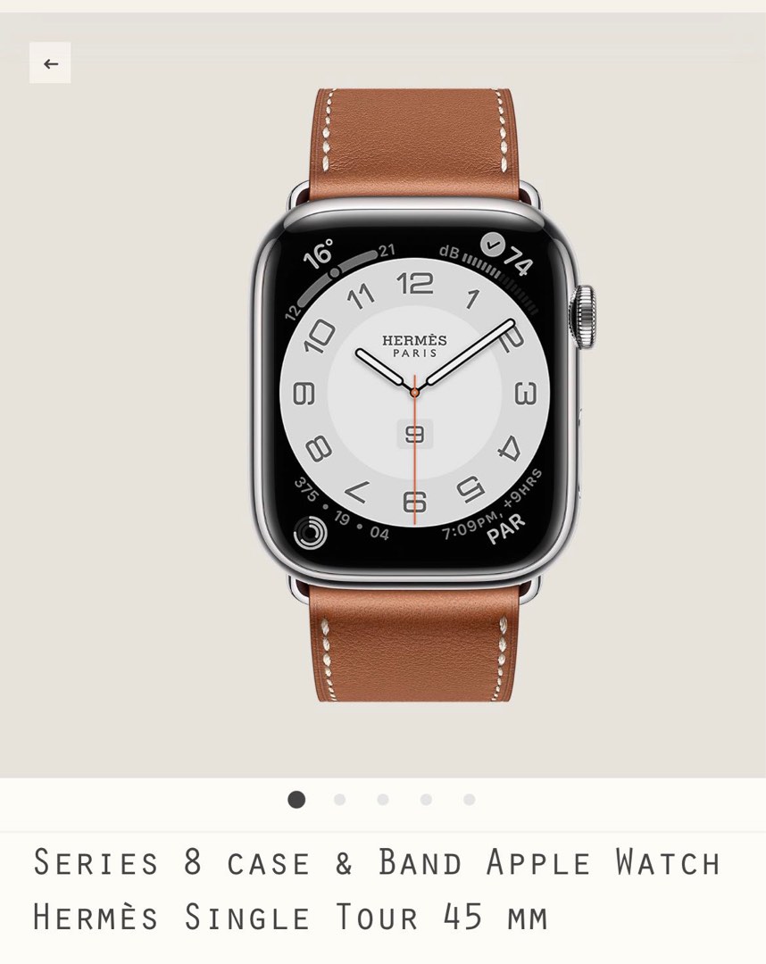 Hermes Apple Watch 45 mm, 女裝, 手錶及配件, 手錶- Carousell