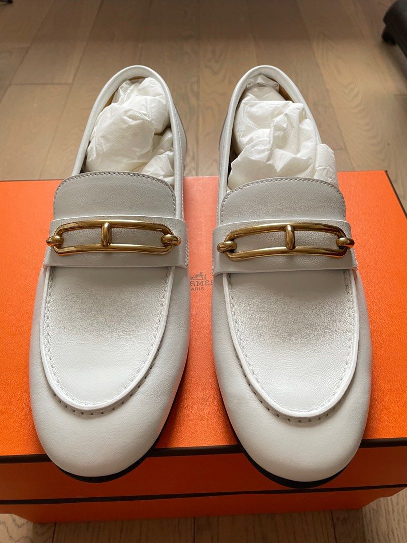 Hermes Colette Loafer, Women's Fashion, Footwear, Loafers on Carousell