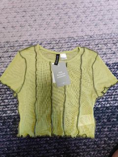 H&M mesh croptop