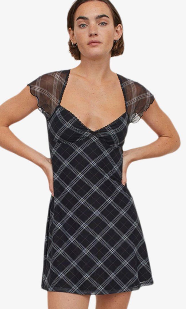 H&m mesh dress on sale