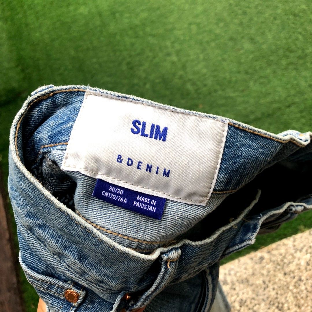 Slim Jeans - Light denim blue - Men