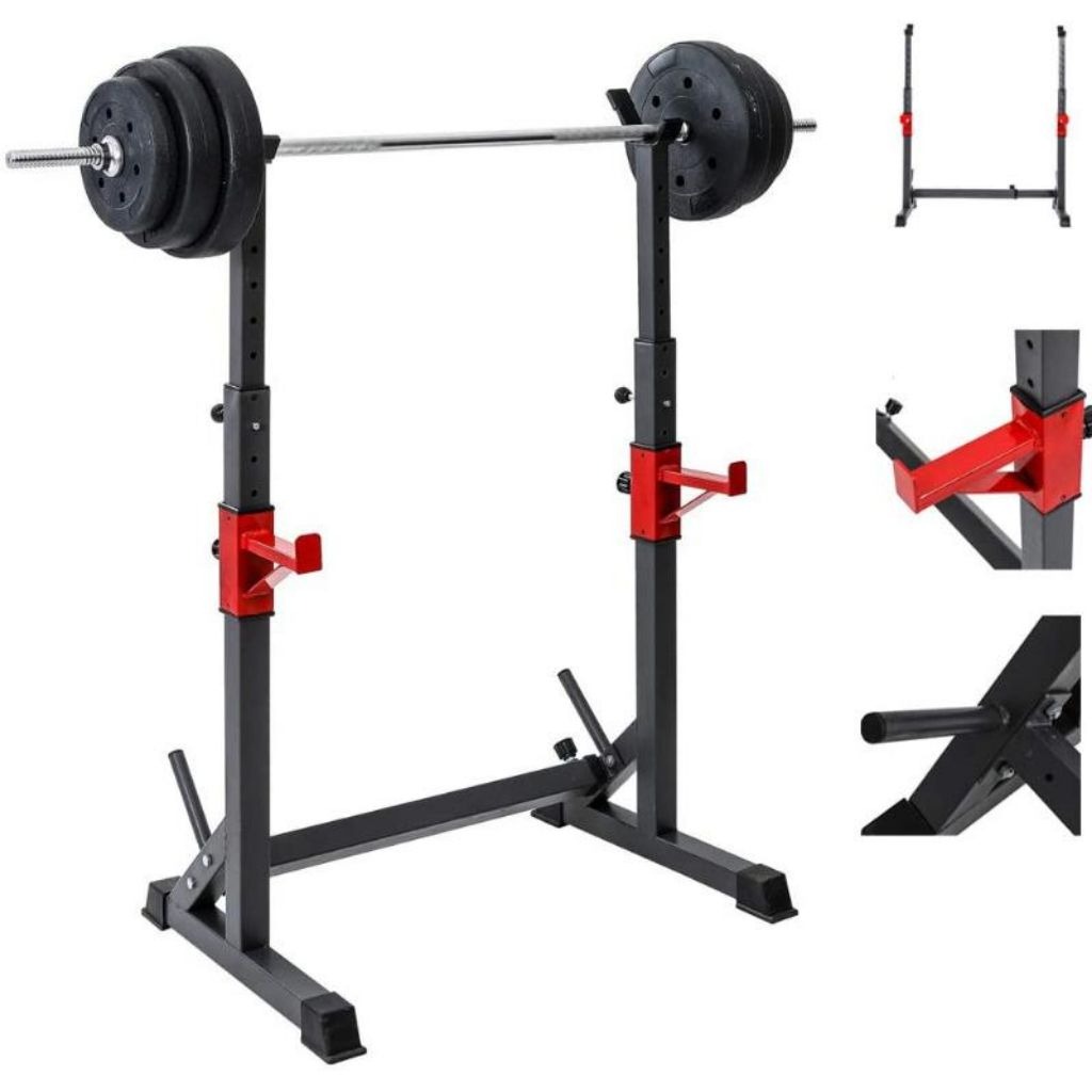 Home Squat Stand Power Rack, Weightlifting Rack, Multi Function
