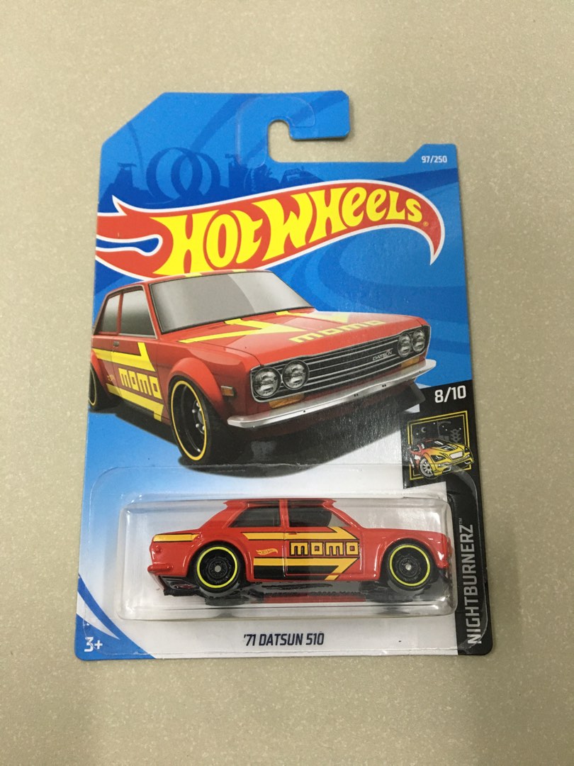 Hot wheels 71 datsun 510 momo deals