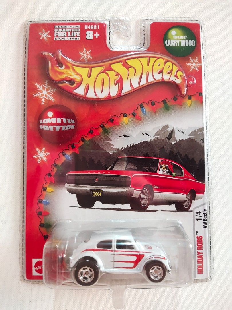 Hot Wheels Holiday Rods VW Beetle Hobbies Toys Toys Games on