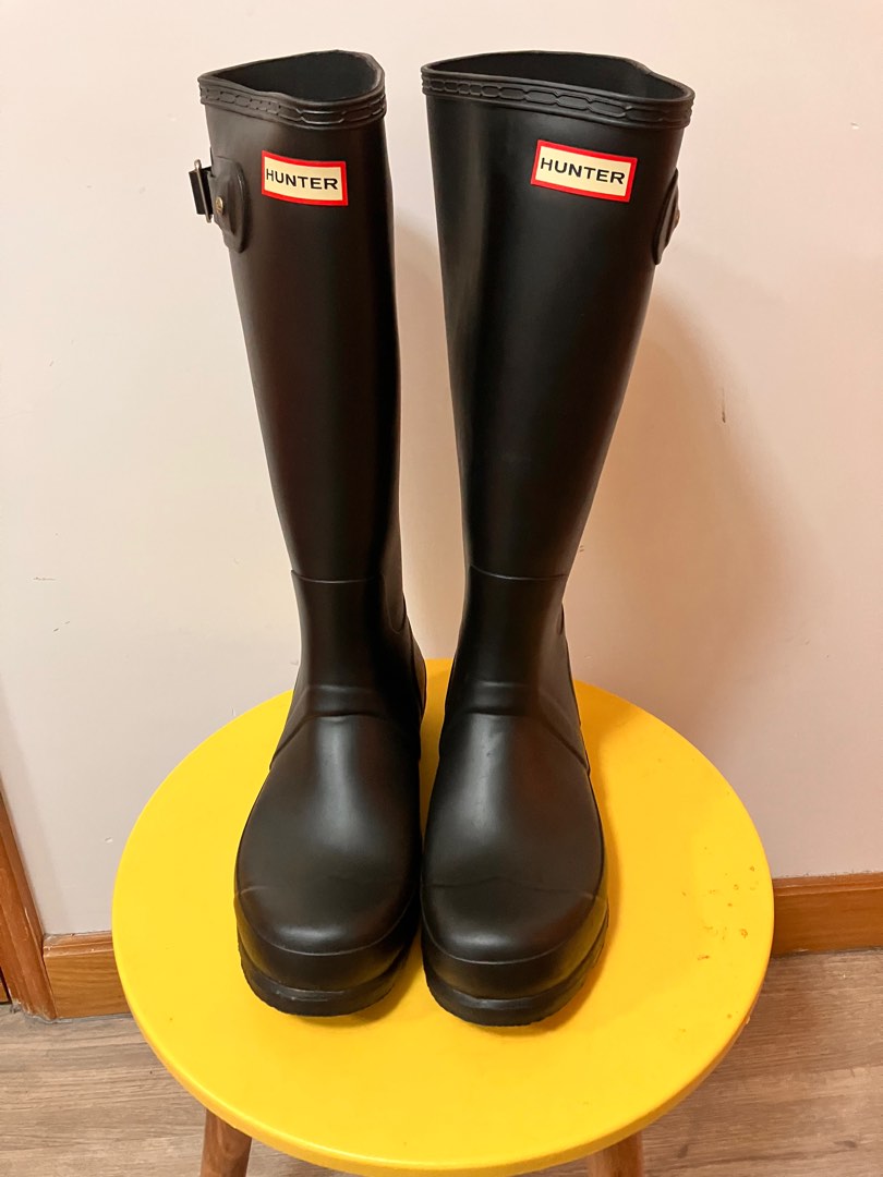 Hunter boot 男裝EU 43碼, 男裝, 鞋, 靴- Carousell