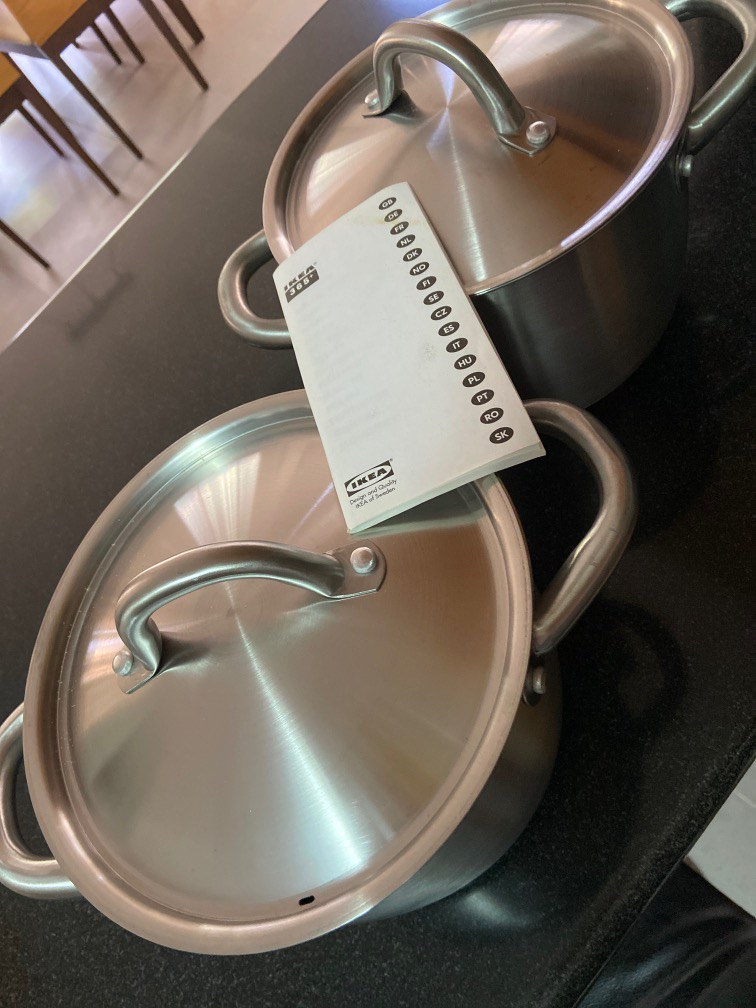 IKEA Cooking pots on Carousell