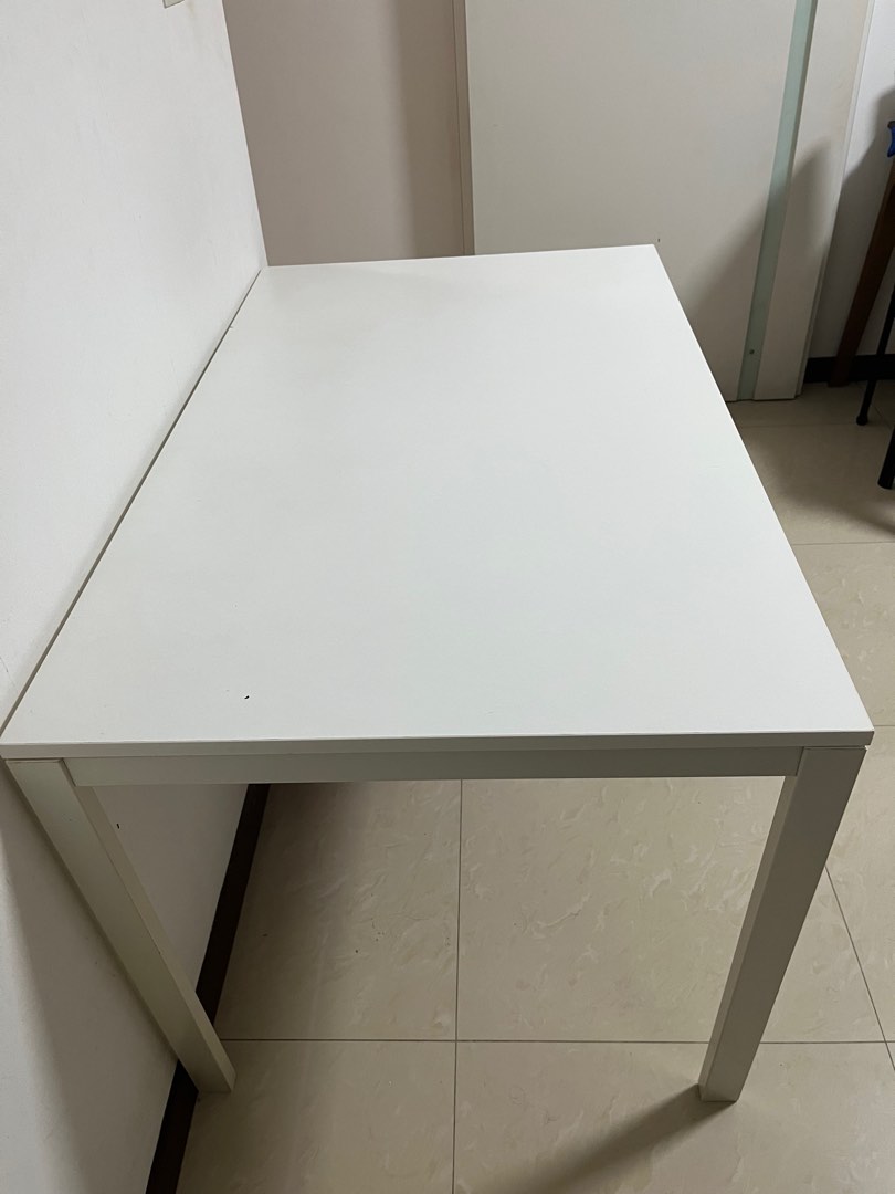 IKEA desk table, Furniture & Home Living, Furniture, Tables & Sets on