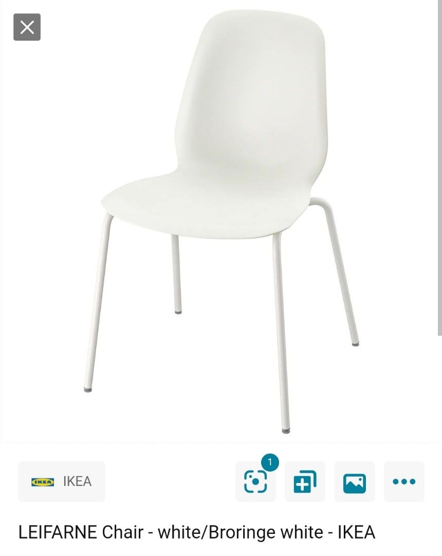 Ikea Leifarne Chair Furniture Home Living Furniture Chairs on