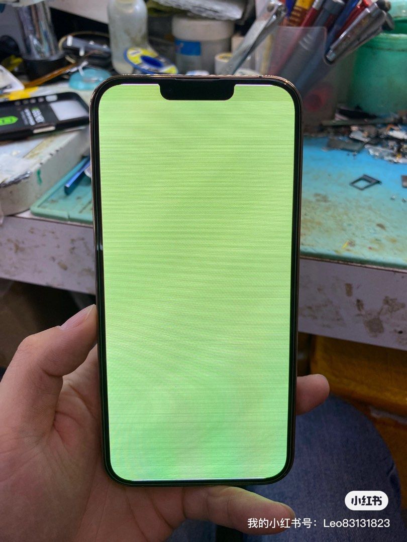 Iphone 13pro/13 pro max green screen/white screen repair, Mobile Phones