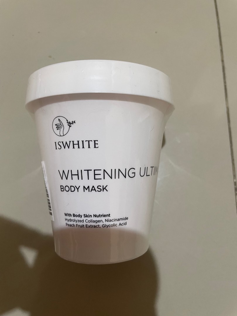 ISWHITE Masker Badan (Body Mask Whitening Ultimate) on Carousell