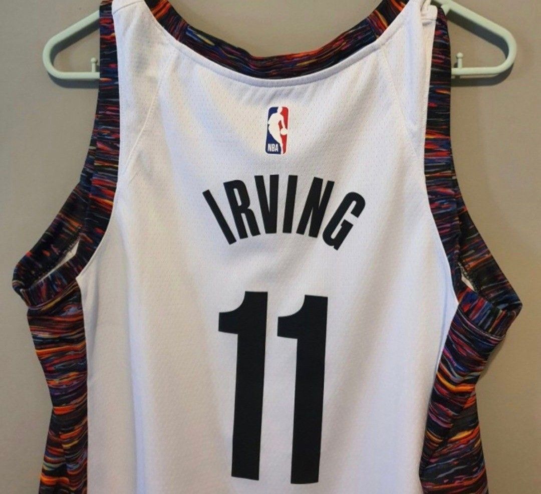 Jersey Basket NBA Brooklyn Nets 11 Kyrie Irving Bed Stuy Original