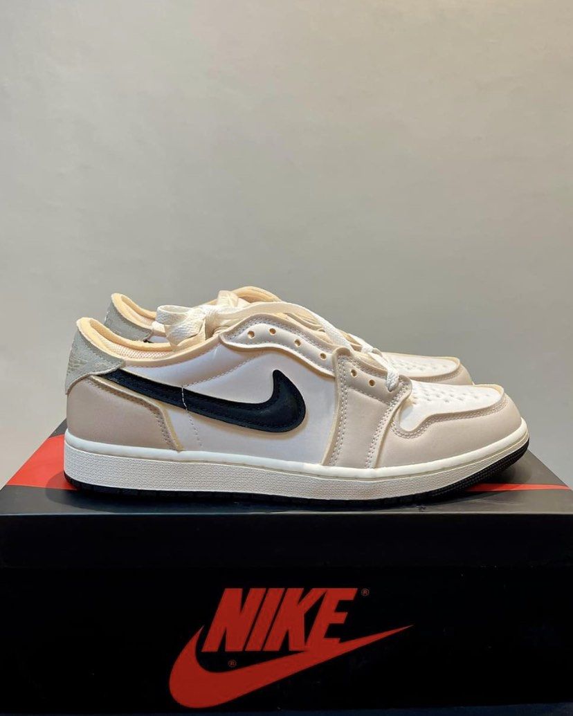Jordan 1 Low Coconut Milk, Men's Fashion, Footwear, Sneakers on Carousell