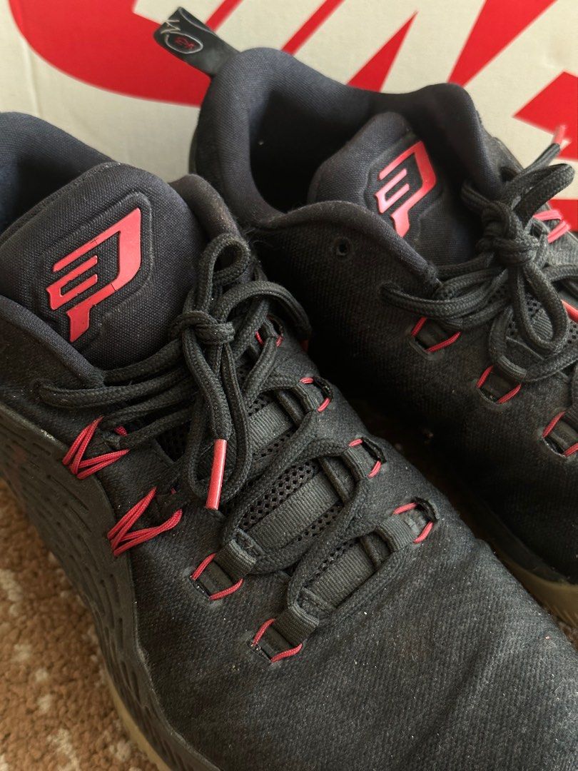 Cp3 shoes red and black on sale