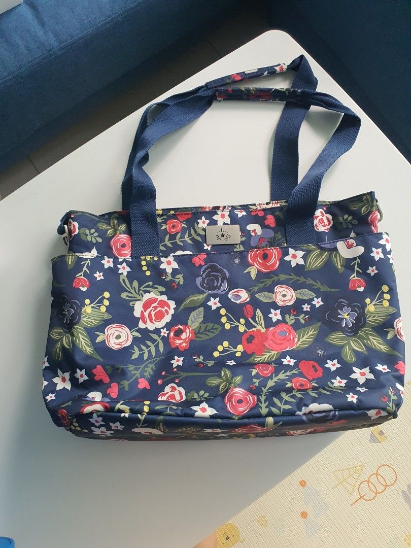 Midnight posy encore tote top
