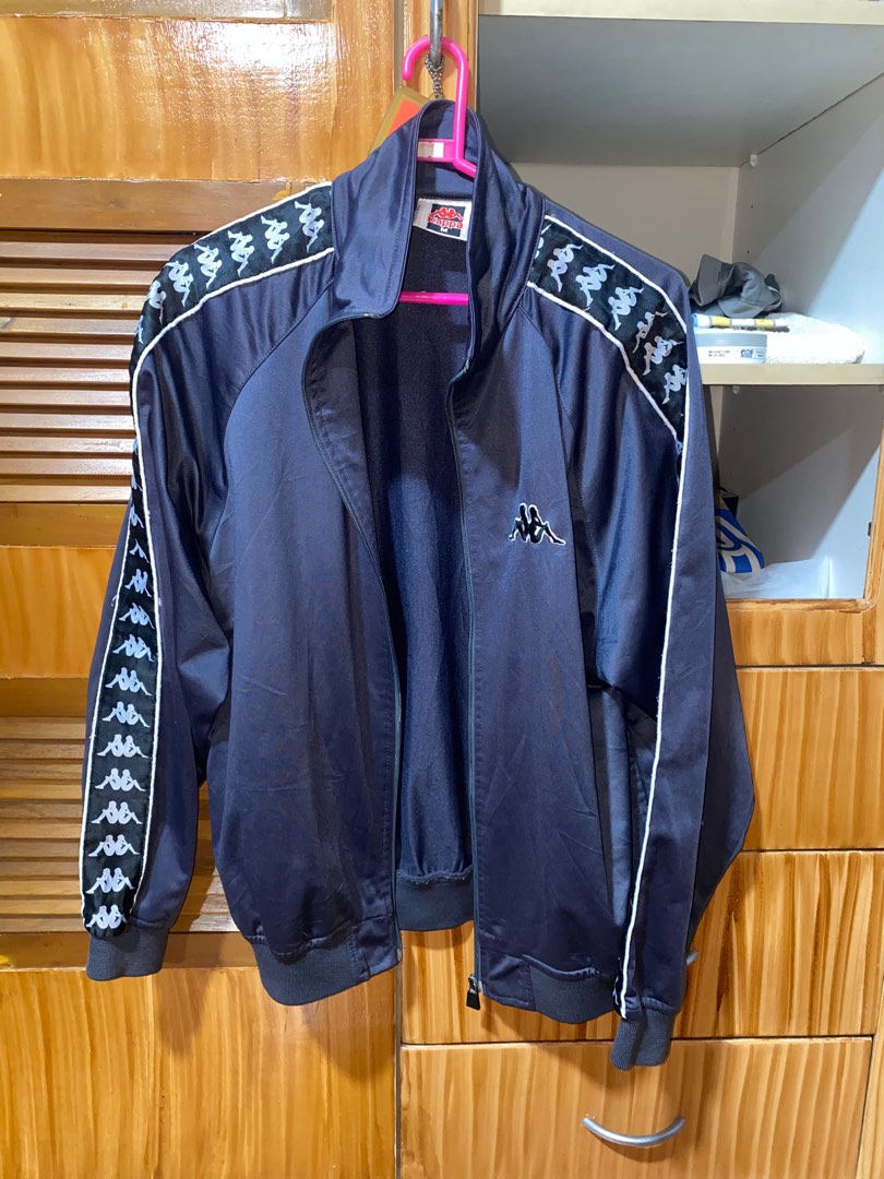 Kappa blue track jacket shop