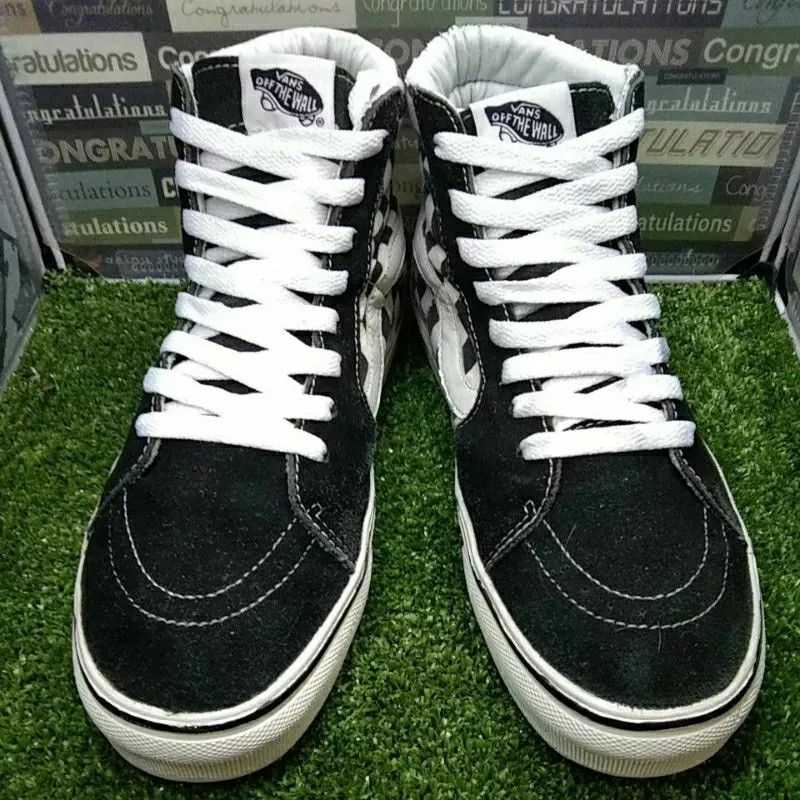 Kasut vans high cut top