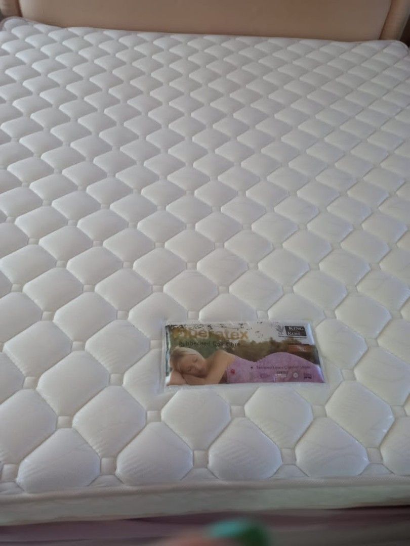 King Koil Fiberatex Coconut 8 Inch 100 Coir Fibre Mattress King Size