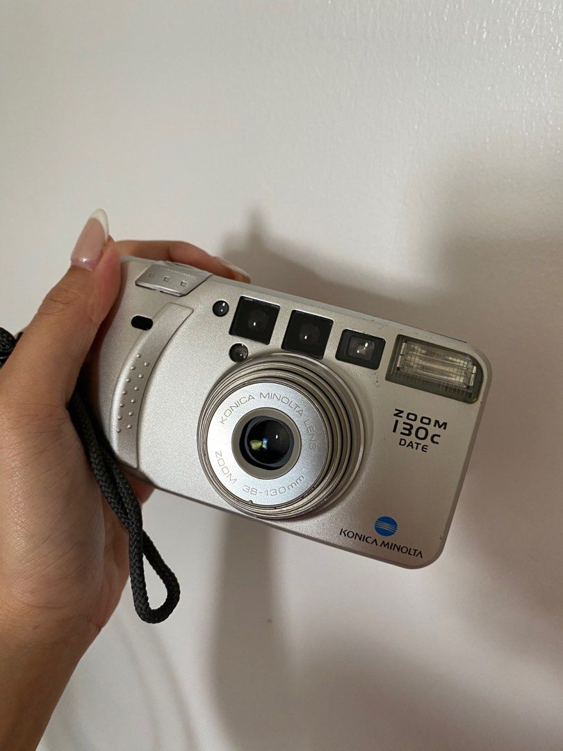 Konica Minolta Zoom 130c Date, Photography, Cameras on Carousell