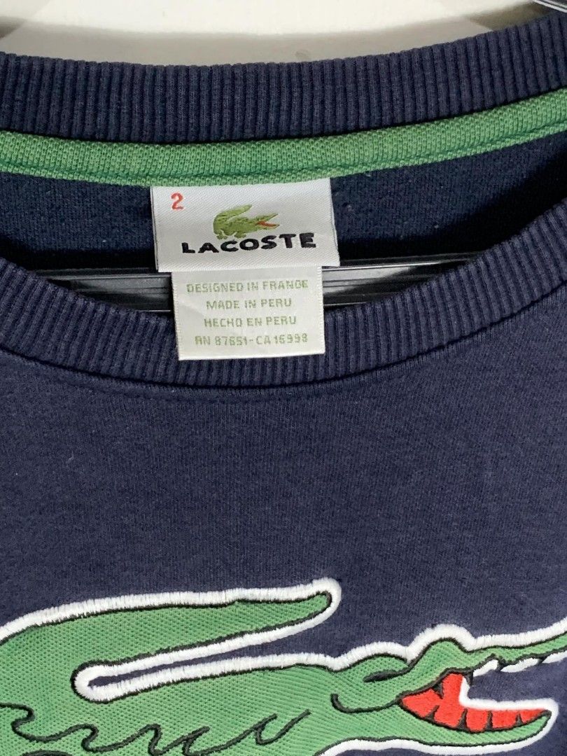 Lacoste hotsell sweater price
