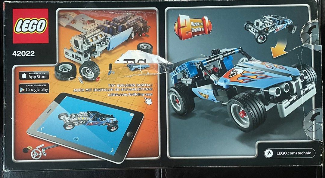 Lego hot rod 42022 deals