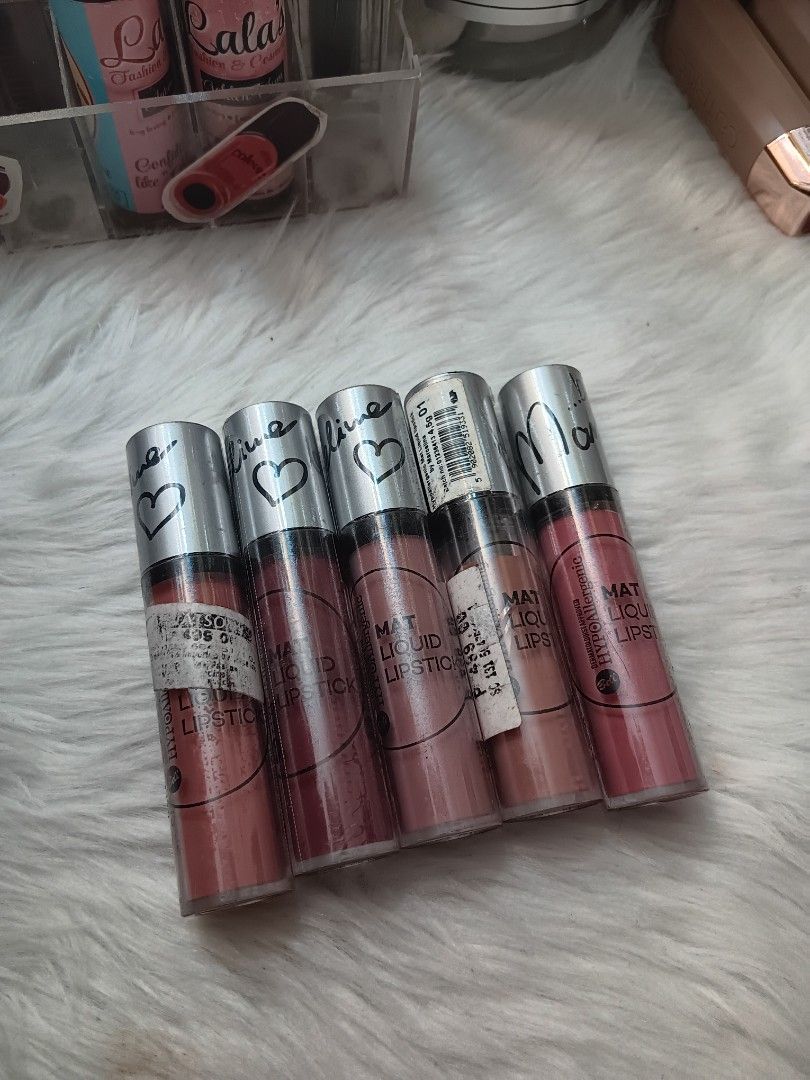 Lippies bundle (Category: Makeup) located in Makati City. Submitted by dilancay (Listing ID 1241230137, Image 1). Description: take all only all brand new 499 each orig price.