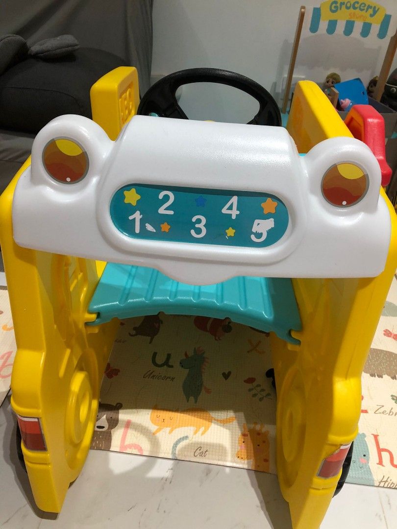 Little Tikes bus slide, Babies & Kids, Infant Playtime on Carousell