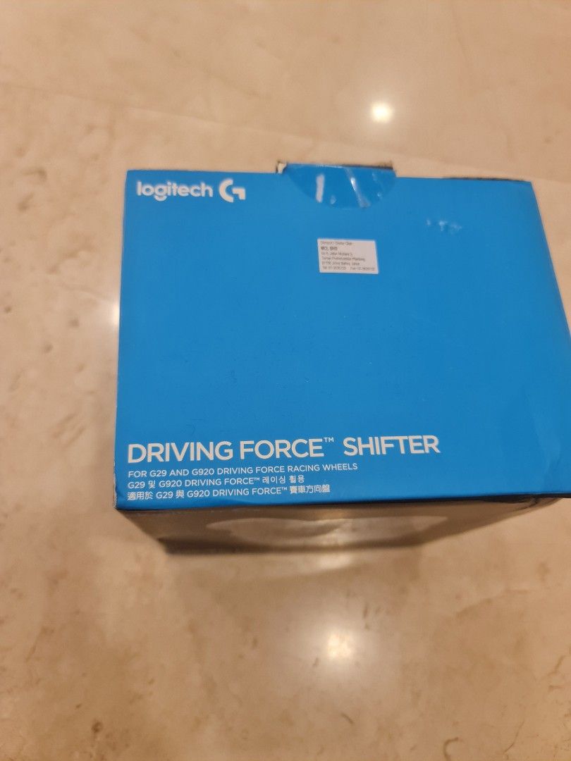 Logitech G29 Driving Force set, Video Gaming, Video Game Consoles