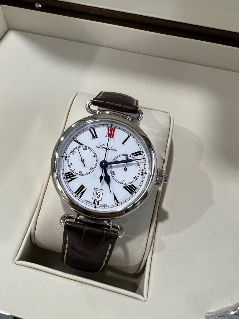 Longines heritage hotsell monopusher chronograph