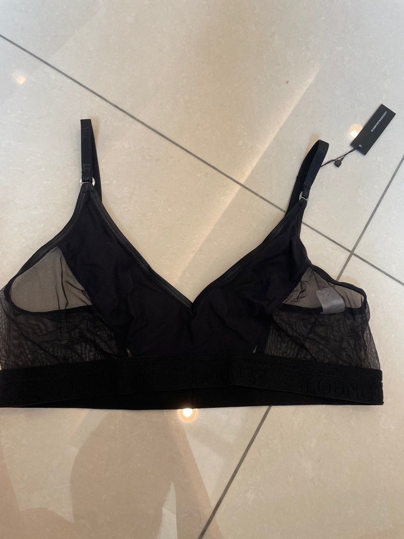 BNWT Lounge Bra & Thong Underwear Set, Women's Fashion, New Undergarments &  Loungewear on Carousell