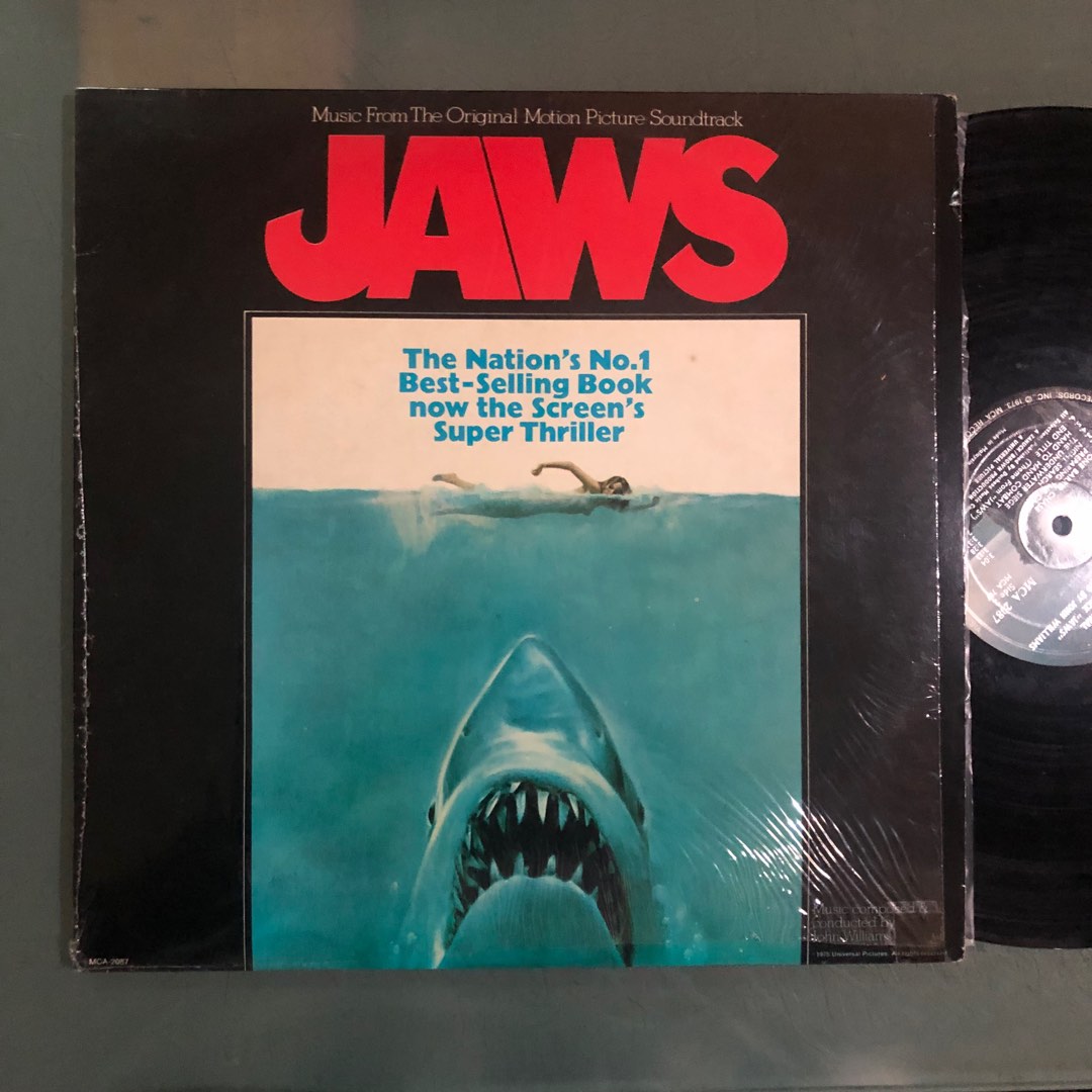 Lp Jaws (Original Movie Soundtrack), Hobbies & Toys, Music & Media