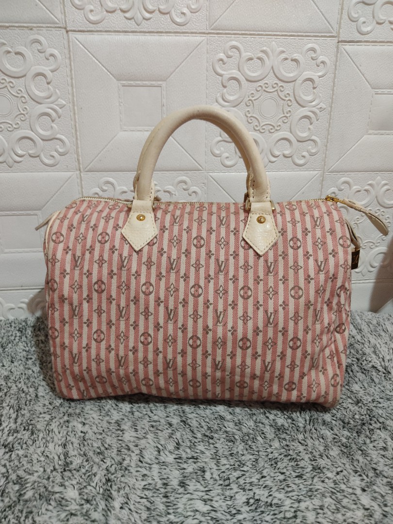 Sold at Auction: Louis Vuitton Monogram Mini Lin Speedy 30