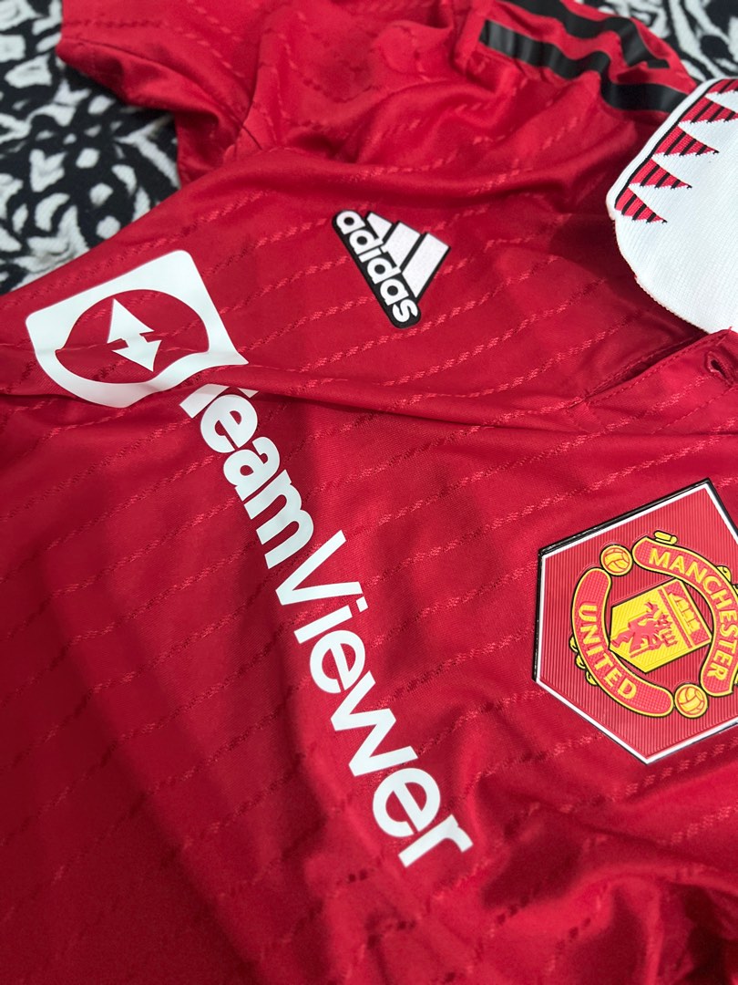 Man Utd Home Kit Jersey 22/23, Men's Fashion, Activewear on Carousell