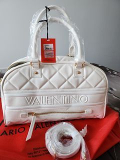 Valentino by Mario Valentino Pink Licia Quilted Small Shoulder Bag