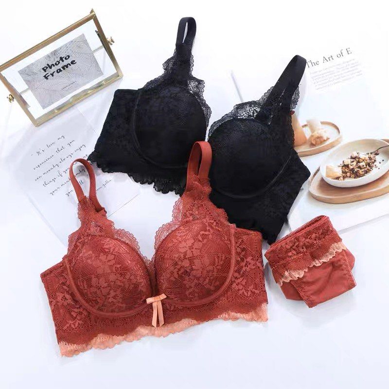 Maroon red push up sexy bra/ bralette/ bralet, Women's Fashion, Tops, Other  Tops on Carousell
