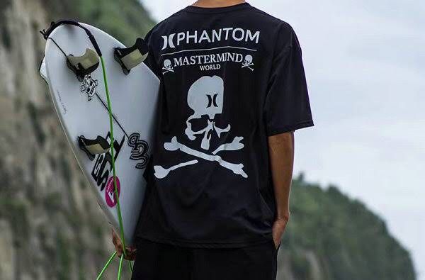 Mastermind Japan World MMJ MMW x Hurley 滑浪衝浪防水3M反光print 短