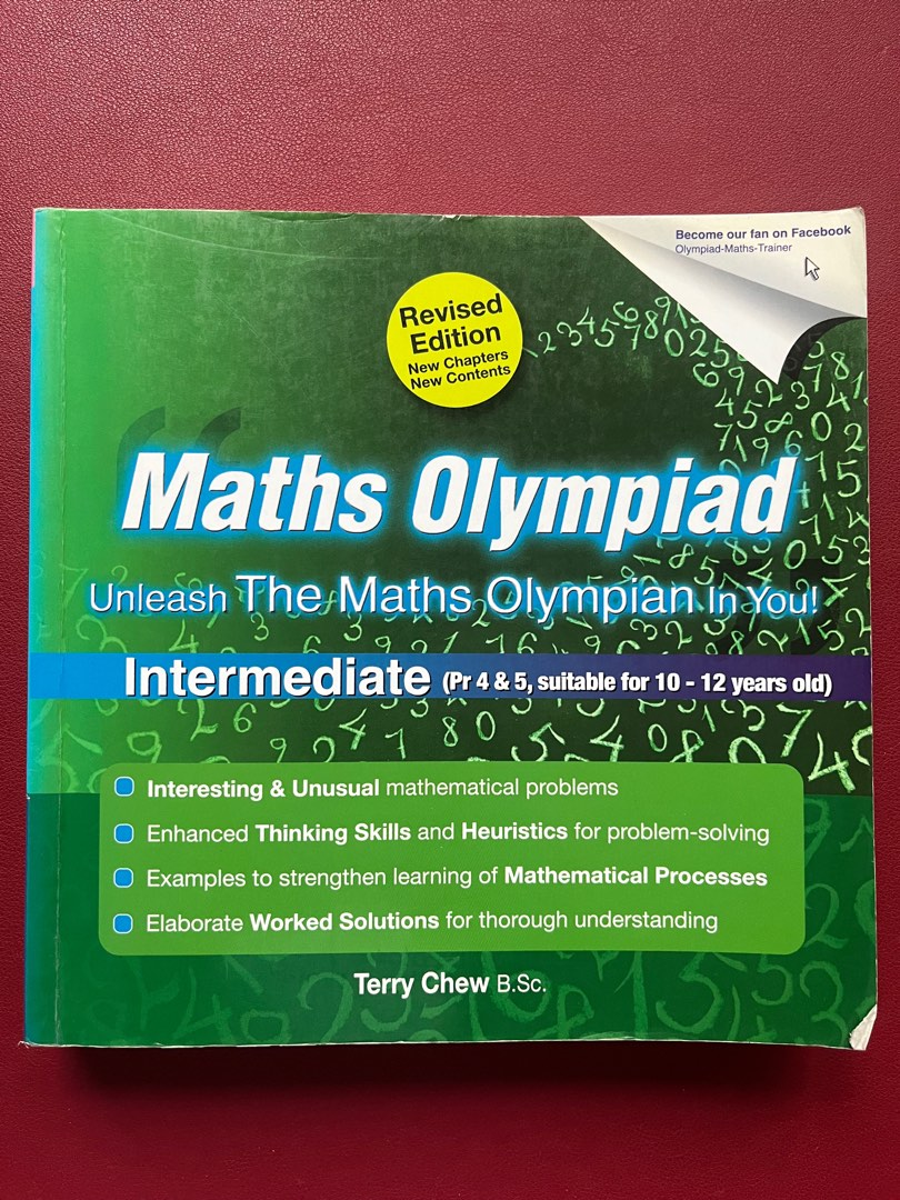 Maths Olympiad Intermediate Terry Chew, Hobbies & Toys, Books ...