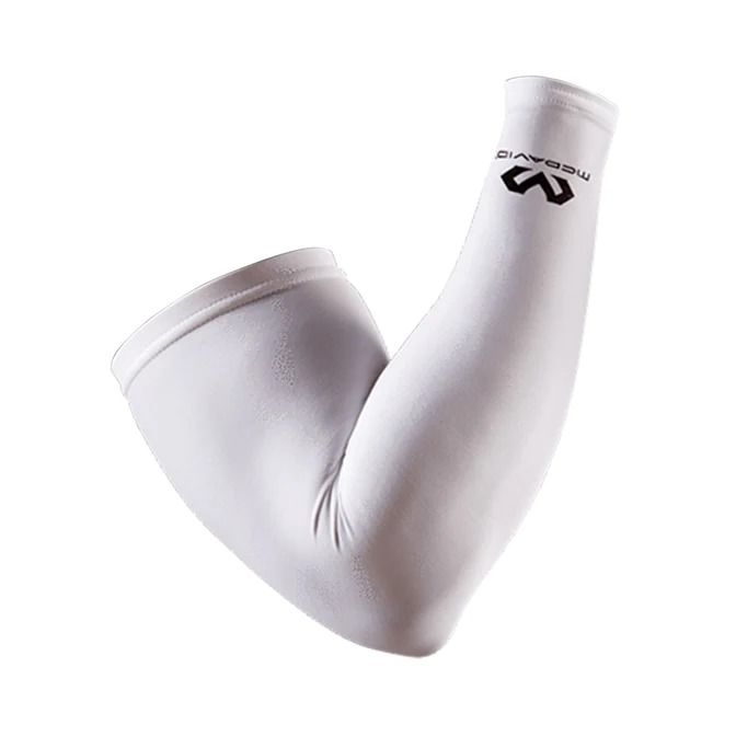 MCDAVID COMPRESSION ARM SLEEVE/SINGLE - OLYMPIC VILLAGE UNITED (Category: Braces, Support & Protection) located in Quezon City. Submitted by olympicvillageecommerce (Listing ID 1241267227, Image 2). Description: PRODUCT DESCRIPTION: Item Code: MD656W Arm muscles stay warm and active with compression technology Protects skin from abrasions hDc® Moisture Management Technology is all about cool and dry 6-thread flat-lock technology for strength at t