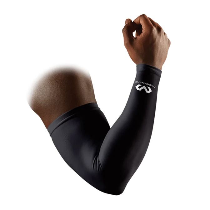 MCDAVID COMPRESSION ARM SLEEVE/SINGLE - OLYMPIC VILLAGE UNITED (Category: Braces, Support & Protection) located in Quezon City. Submitted by olympicvillageecommerce (Listing ID 1241267402, Image 1). Description: PRODUCT DESCRIPTION: Item Code: MD656B Arm muscles stay warm and active with compression technology Protects skin from abrasions hDc® Moisture Management Technology is all about cool and dry 6-thread flat-lock technology for strength at t