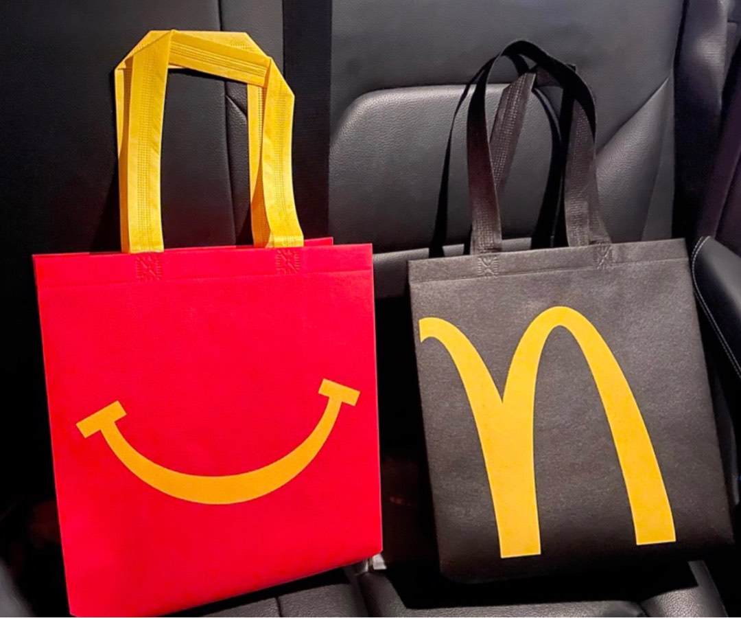 McDonald’s Recycle Bag, Women's Fashion, Bags & Wallets, Tote Bags on
