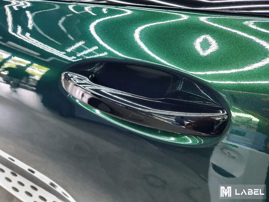 Mercedes Benz GLC43 Full Vinyl Wrap - Satin Metallic Glossy Blackish ...