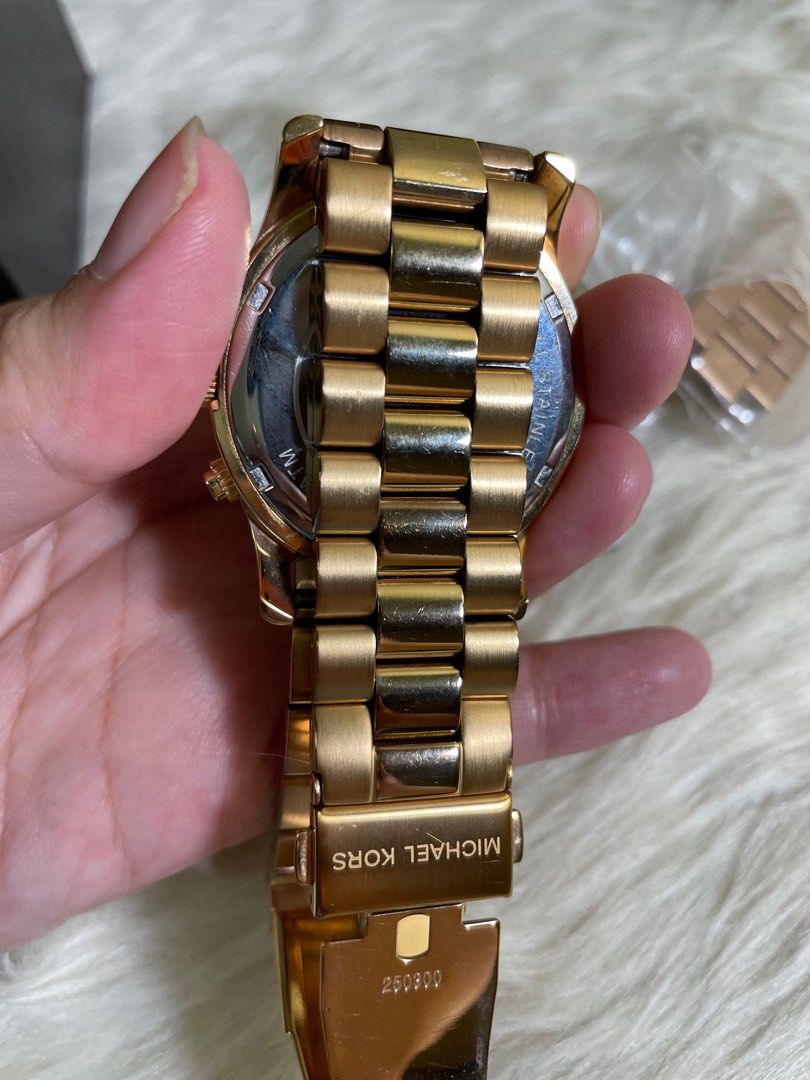 Michael Kors watch 5128 Rose Gold plated stainless