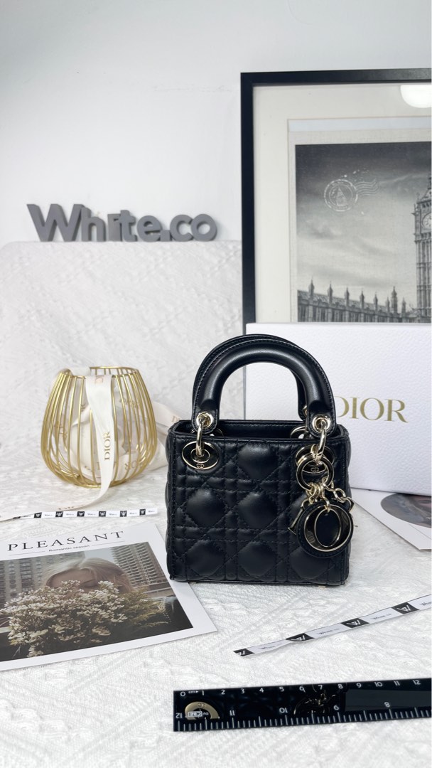 Lady dior black gold online
