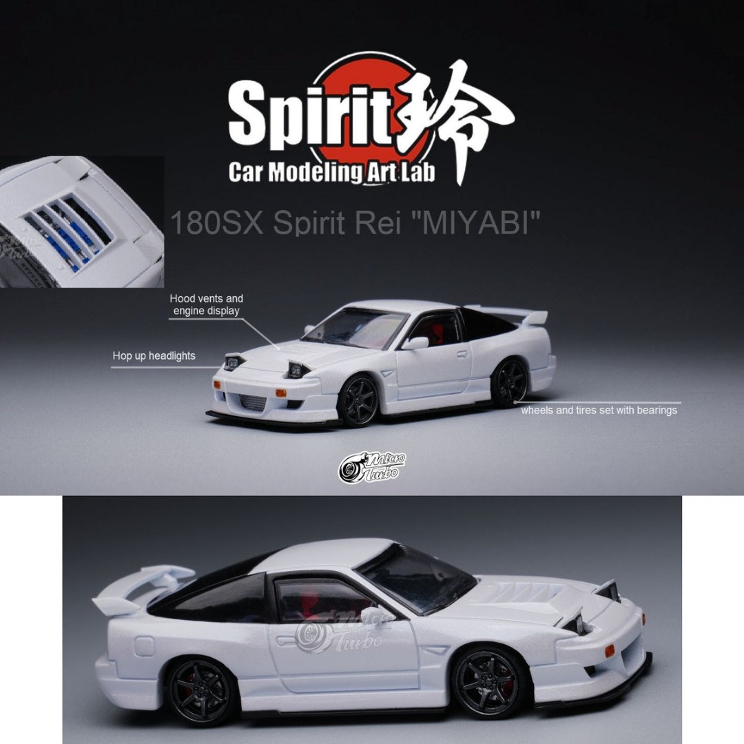 MicroTurbo MT 1:64合金模型，新車型。Spirit Rei玲改裝版，Miyabi 