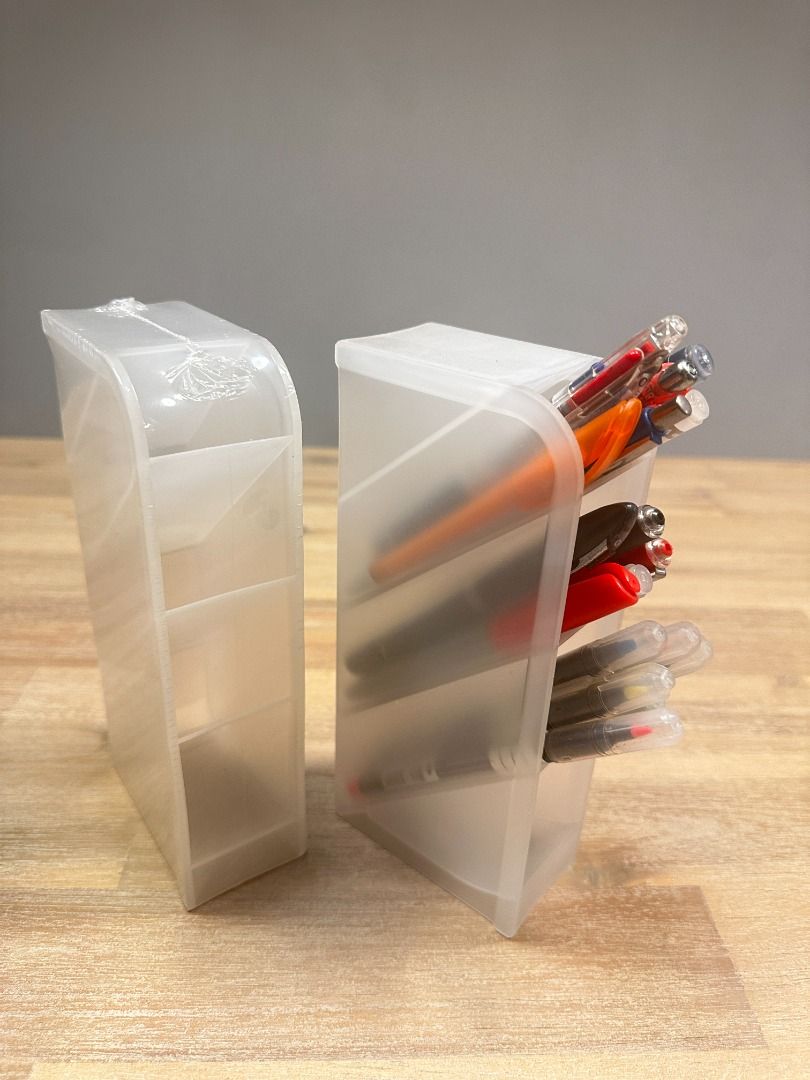 Muji Stationary Holder, Pen Holder, Stationary Storage, Stationary